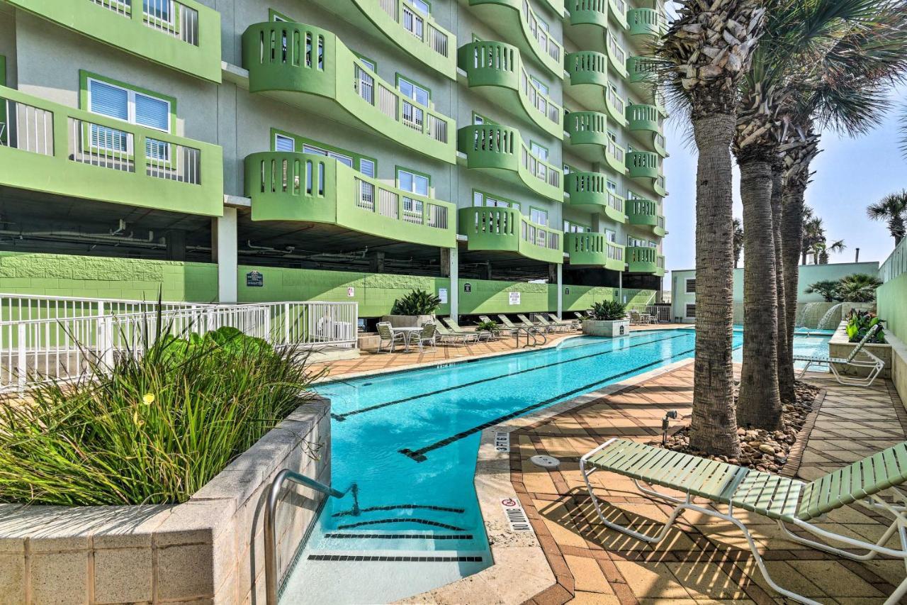 Galveston Condo With Pool Access Walk To Beach! エクステリア 写真